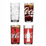 Conjunto com 24 Copos Coca Cola LONG DRINK 390ML Nadir