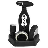 Conjunto com 4 Acessórios para Vinho Full Fit