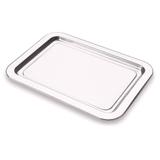 Conjunto Com 6 Bandejas Travessas 25x34 Cm Aço Inox B2u - Forma inox