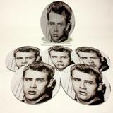 Conjunto com 6 Porta Copos Redondos James Dean - All classics