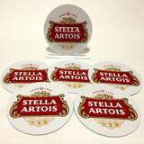 Conjunto com 6 Porta Copos Redondos Stella Artois - All classics
