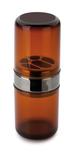 Conjunto com 6 Porta-Escovas com Tampa Acquaset Âmbar Forma