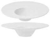 Conjunto com 6 pratos de entrada branco - oxford porcelanas