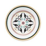 Conjunto com 6 pratos fundos 23cm - floreal luiza - oxford daily