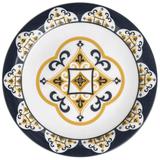 Conjunto com 6 pratos rasos 26cm - floreal são luís - oxford daily