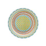 Conjunto com 6 pratos sobremesa 20cm - floreal bilro - oxford daily