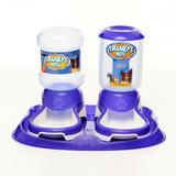Conjunto Comedouro E Bebedouro Automático Truqys Roxo