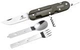 Conjunto Compacto de Talheres em Aço Inoxidável Army - Guepardo CC0100
