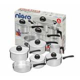 Conjunto Criativa 6 Peças Polido Nigro - 25231