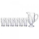 Conjunto De 1 Jarra De 1 litros 6 copos - Decorafast