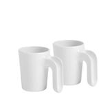Conjunto de 2 Canecas Cup II Branco - Room copenhagen