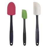 Conjunto de 3 Espátulas Coloridas em Silicone OXO