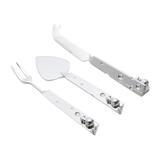 Conjunto de 3 Peças para Queijo em Zamac Mouse Prestige - Rojemac
