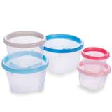 Conjunto de 5 potes conect 8245 Plasútil