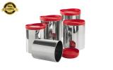 Conjunto de 5 Potes para Mantimentos - Suprema - Brinox
