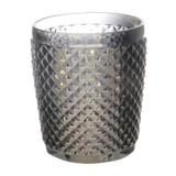 Conjunto de 6 copos bico de jaca - prata velho - 7x10 cm - Btc decor