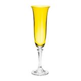 Conjunto de 6 Taças de Cristal para Champagne 175ml Branta Bohemia - Rojemac