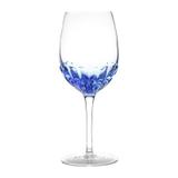 Conjunto de 6 Taças de Vinho 360ml Azul Feathers Bon Gourmet - Rojemac
