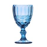 Conjunto de 6 Taças de Vinho Elegance - Azul 210ml - Class home
