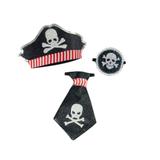 Conjunto De Acessórios Carnaval Festas Pirata Menino - Cromus