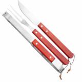Conjunto De Acessórios Para Churrasco Fork Em Aço Inox Ntk