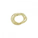 conjunto de aneis para guardanapos triplo alice gold 4 pecas - Bon gourmet
