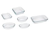 Conjunto de Assadeiras Marinex de Vidro - GD16757625N