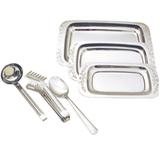 Conjunto de Baixelas 6 PÇS Pantheon INOX 026
