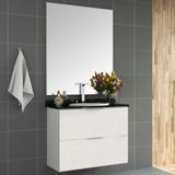Conjunto de Banheiro Pietra Cuba Oval 80cm - Bosi