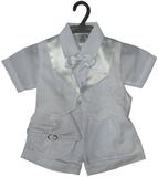 Conjunto de Batizado Colete e Boné - Nenêkids