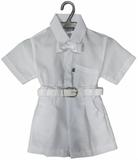 Conjunto de Batizado com Gravata Borboleta - Nenêkids