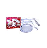 Conjunto de Bolos em inox 14 Peças Megainox - Ref. 8014