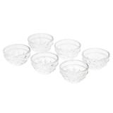 Conjunto De Bowls Wolff Royal 6 Peças De Cristal 12.5x7cm