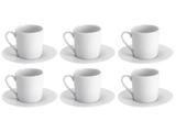 Conjunto de Café Porcelana 6 Peças - Wolff Limoges Martello