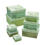 Conjunto de caixas estilo papel marche - 8 pcs - Btc decor