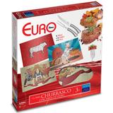 Conjunto de Churrasco 3 Peças com Tábua de Vaca Euro