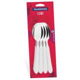 Conjunto de Colheres de Mesa Inox 12 Peças Leme Branco - Tramontina