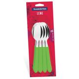 Conjunto de Colheres de Mesa Inox 12 Peças Leme Verde - Tramontina