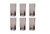 Conjunto de Copos Bali Cinza 320ml - Com 6 Peças - Casa linda