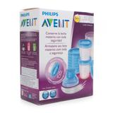 Conjunto De Copos De Armazenamento - 10 Copos Com Tampa - Philips Avent