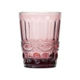 Conjunto de copos de vidro marsala 6 pcs 8cm x 10cm 256ml - Btc decor