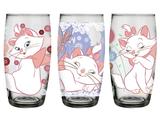 Conjunto de Copos Long Drink 430 ml (3 unidades) Disney Marie Nadir - NAF 374