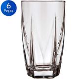 Conjunto de Copos Long Drink Estela 460ml 6 peças - Nadir