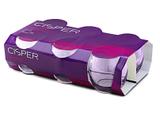 Conjunto de Copos Rocks 345 ml (6 unidades) Bellize Lilás Cisper - CIS 069