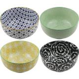 Conjunto de cumbucas decorativo - 4 pcs - 13x7 cm - Btc decor