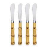 Conjunto de Espátulas para Patê 4 Peças em Aço Inox Bamboo Kenya