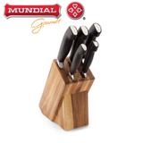 Conjunto de faca elegance cepo mundial