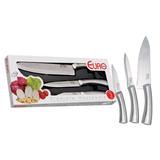 Conjunto De Facas Com 03 Peças Cf6103 Euro Home