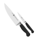 Conjunto de facas - faca do chef 8" e faca de guarnecer 4" - pure - Zwilling j.a. henckels