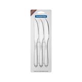 Conjunto de facas para churrasco em aço inox 3 pçs - MARESIAS - Tramontina
